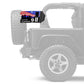 911 Tribute 12"x18" Forever Wave Flag for Jeep Wrangler YJ 1986-1995