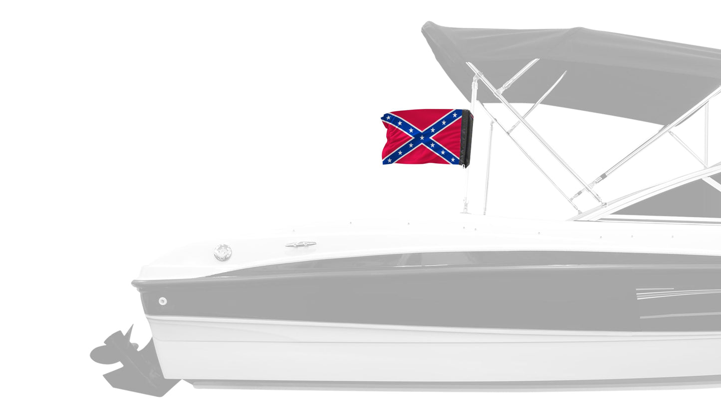 Confederate 12"x18" Forever Wave Flag