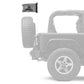 Gadsden Subdued 12"x18" Forever Wave Flag for Jeep Wrangler JL 2-Door 2018-Present