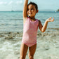 Lainsnow X The Last Mango: Mini Charleston One Piece- Permanent Vacation Pitaya