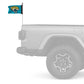 Jacksonville Jaguars 11"x17" Forever Wave Flag for Jeep Wrangler LJ 2003-2006