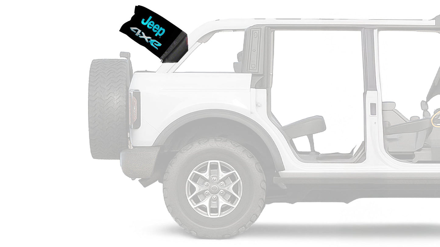 Jeep 4Xe 12"x18" Forever Wave Flag