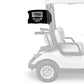 Jeep Grill 12"x18" Forever Wave Flag for Golf Carts