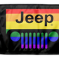 Jeep Grill 12"x18" Forever Wave Flag for Golf Carts