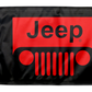 Jeep Grill 12"x18" Forever Wave Flag for Golf Carts