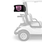 Jeep Grill 12"x18" Forever Wave Flag for Golf Carts