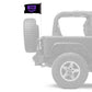 Jeep Grill 12"x18" Forever Wave Flag for Jeep Wrangler JL 2-Door 2018-Present