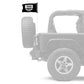 Jeep Grill 12"x18" Forever Wave Flag for Jeep Wrangler JL 2-Door 2018-Present