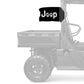 Jeep Paws 12"x18" Forever Wave Flag