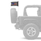 Jeep USA 12"x18" Forever Wave Flag for Jeep Wrangler JK 2-Door 2007-2018