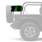 Jeep Wave 12"x18" Forever Wave Flag for Jeep Wrangler LJ 2003-2006