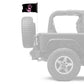 Jeep Wave 12"x18" Forever Wave Flag for Jeep Wrangler JK 2-Door 2007-2018