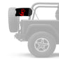 Jeep Wave 12"x18" Forever Wave Flag for Jeep Wrangler LJ 2003-2006