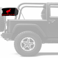 Bucking Bronco 12"x18" Forever Wave Flag for Jeep Wrangler JKU 4-Door 2007-2018