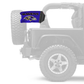 Baltimore Ravens 11"x17" Forever Wave Flag for Jeep Wrangler TJ 1996-2006