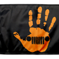 Jeep Wave 12"x18" Forever Wave Flag for Jeep Wrangler TJ 1996-2006