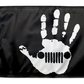 Jeep Wave 12"x18" Forever Wave Flag for Jeep Wrangler TJ 1996-2006