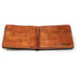 Handcrafted Snook Leather Bill Fold Wallet - Made to Order in USA