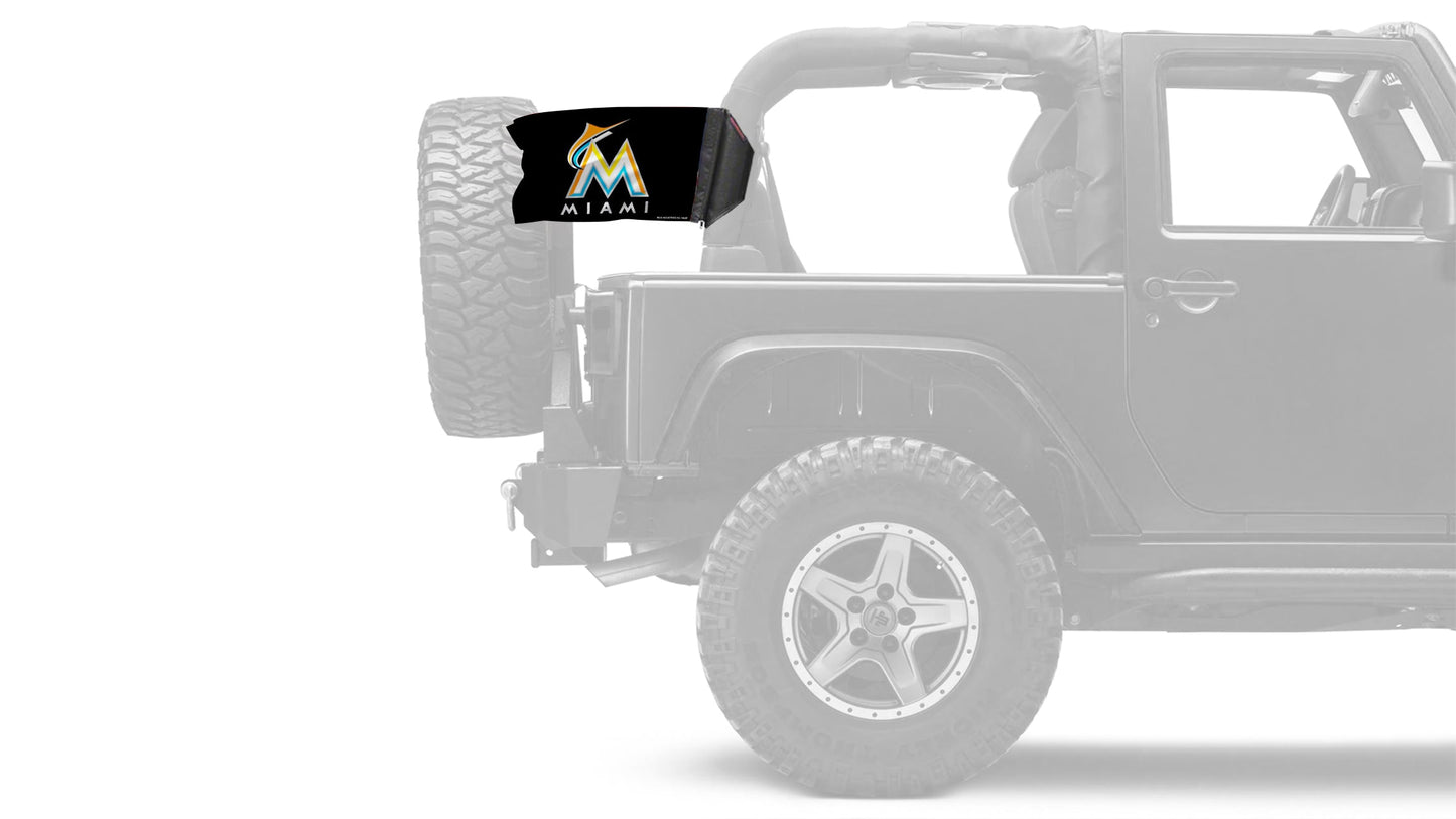 Miami Marlins 11"x17" Forever Wave Flag