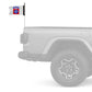 Airborne 82nd Division 12"x18" Forever Wave Flag for Jeep Wrangler JLU 4-Door 2018-Present