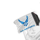 Air Force White 12"x18" Forever Wave Flag