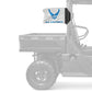 Air Force White 12"x18" Forever Wave Flag