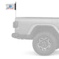 Army 12"x18" Forever Wave Flag for Jeep Wrangler CJ-7 and CJ-8 1976-1986