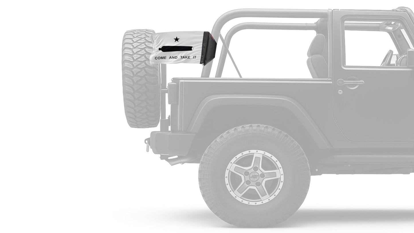 Gonzales 12"x18" Forever Wave Flag for Jeep Wrangler TJ 1996-2006