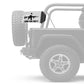 Gonzales Machine Gun 12"x18" Forever Wave Flag for Jeep Wrangler JL 2-Door 2018-Present