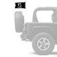 POW MIA 12"x18" Forever Wave Flag for Jeep Wrangler LJ 2003-2006