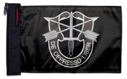 Special Forces 12"x18" Forever Wave Flag for Jeep Wrangler TJ 1996-2006