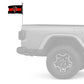 Thin Red Line Punisher 12"x18" Forever Wave Flag for Jeep Wrangler LJ 2003-2006