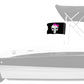 Punisher Pink Ribbon 12"x18" Forever Wave Flag