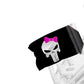 Punisher Pink Ribbon 12"x18" Forever Wave Flag