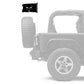Punisher 12"x18" Forever Wave Flag for Jeep Wrangler JK 2-Door 2007-2018