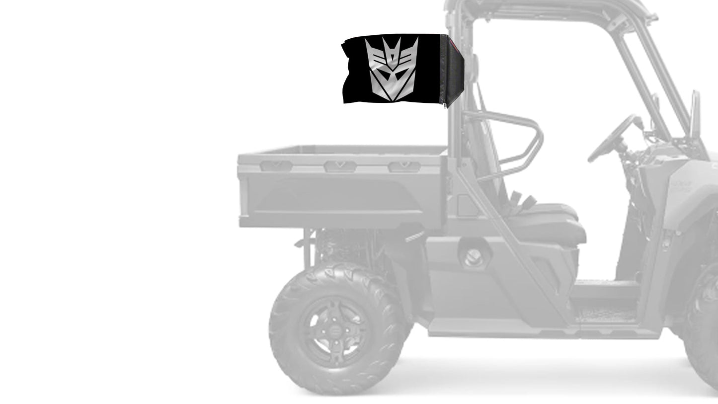 Transformers Decepticon 12"x18" Forever Wave Flag