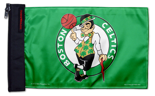 Boston Celtics 11"x17" Forever Wave Flag for Golf Carts