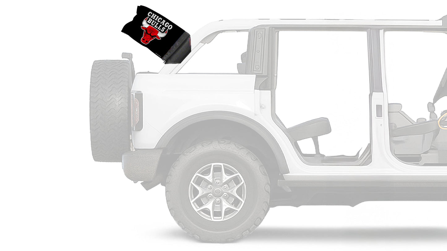Chicago Bulls 11"x17" Forever Wave Flag for Bronco
