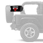 Chicago Bulls 11"x17" Forever Wave Flag for Jeep Wrangler YJ 1986-1995