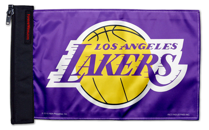 Los Angeles Lakers 11"x17" Forever Wave Flag for Bronco