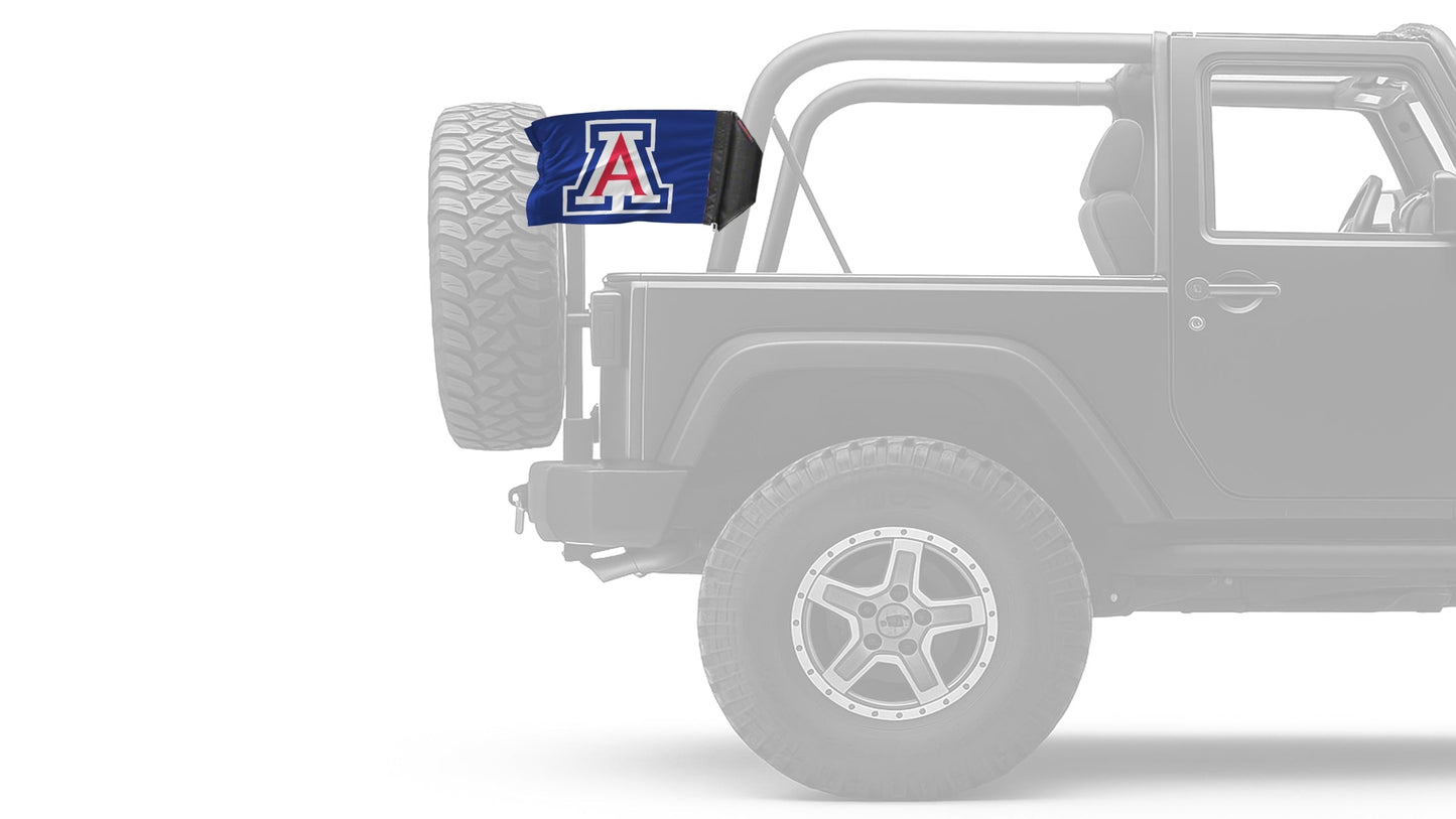 Arizona 11"x17" Forever Wave Flag for Jeep Wrangler CJ-7 and CJ-8 1976-1986