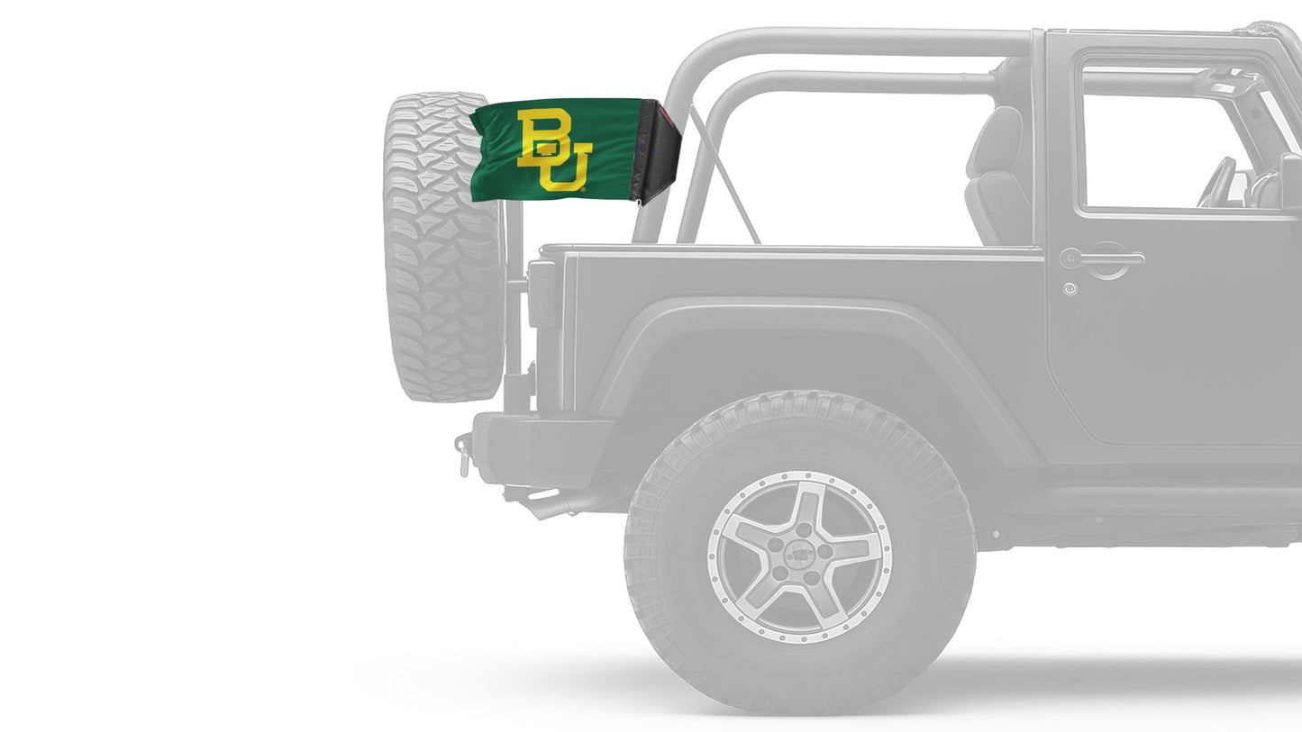 Baylor 11"x17" Forever Wave Flag for Jeep Wrangler LJ 2003-2006
