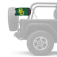Baylor 11"x17" Forever Wave Flag for Jeep Wrangler YJ 1986-1995