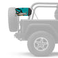 Coastal Carolina 11"x17" Forever Wave Flag for Jeep Wrangler YJ 1986-1995