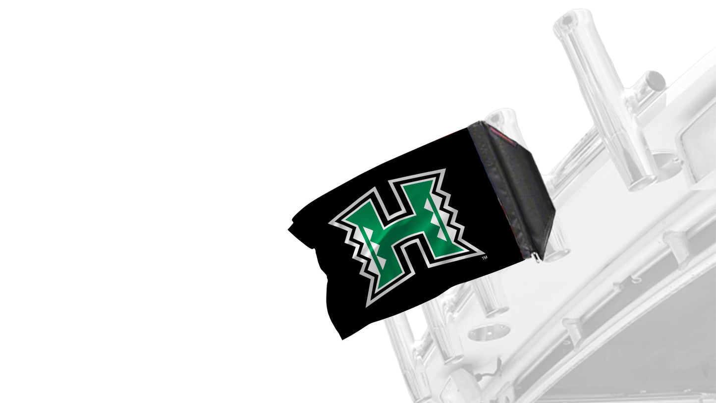 Hawaii Warriors 11"x17" Forever Wave Flag