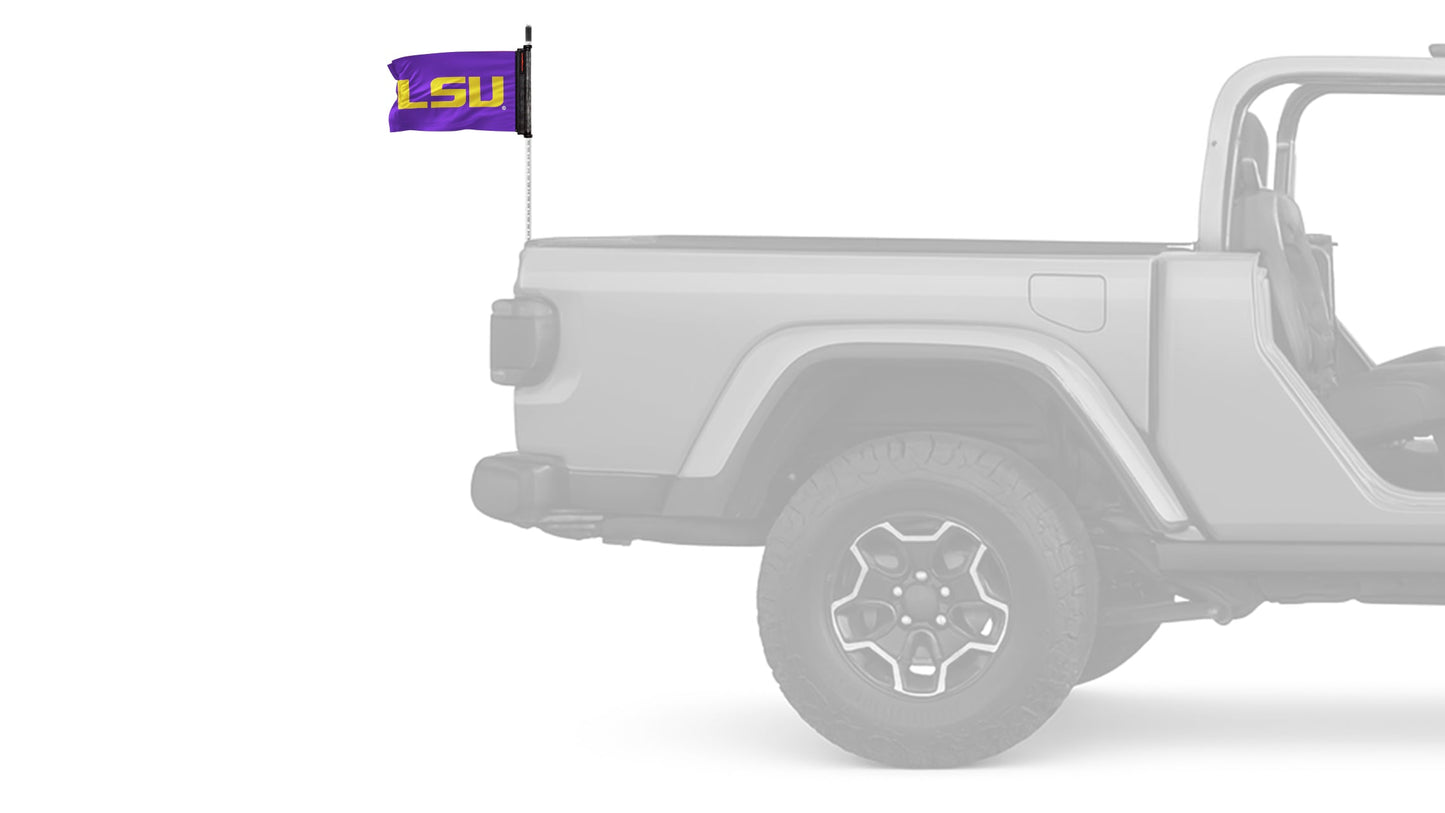 LSU 11"x17" Forever Wave Flag