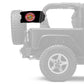 Louisiana Lafayette 11"x17" Forever Wave Flag for Jeep Wrangler YJ 1986-1995