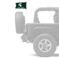 Michigan State 11"x17" Forever Wave Flag for Jeep Wrangler YJ 1986-1995