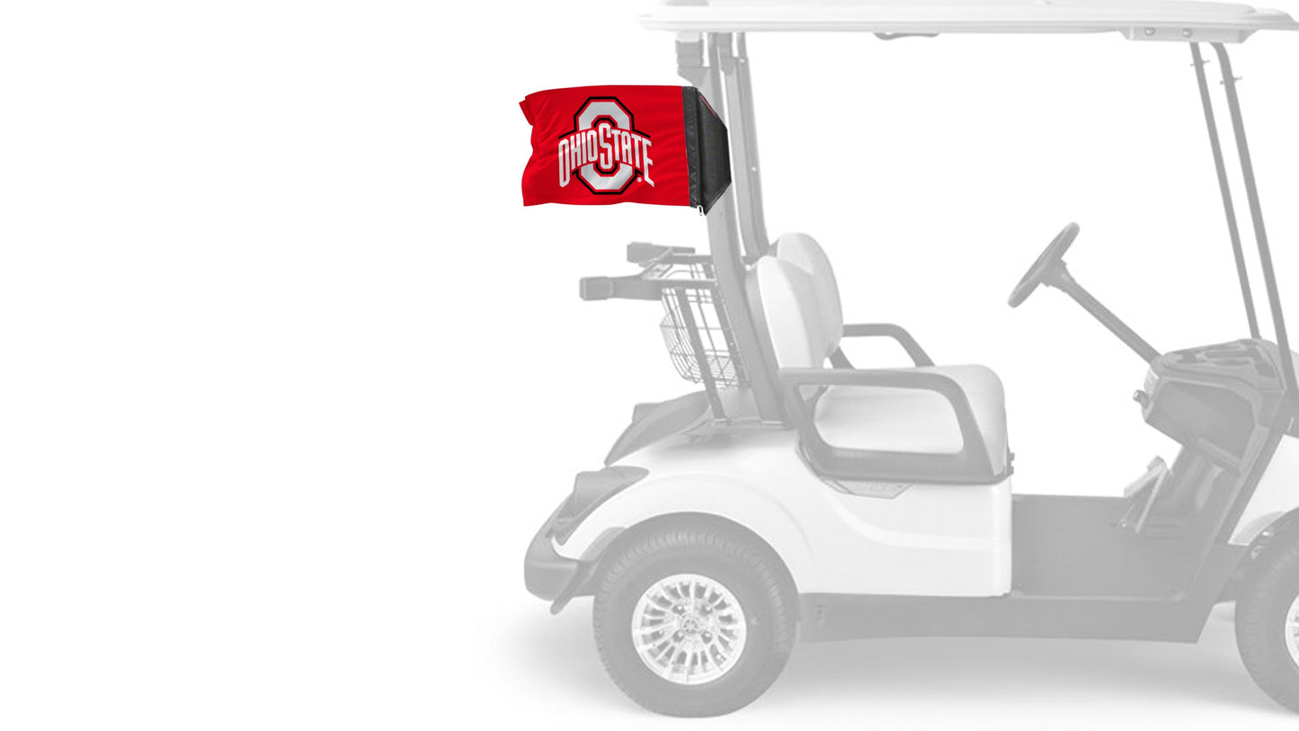 Ohio State Red 11"x17" Forever Wave Flag