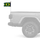 Oregon 11"x17" Forever Wave Flag for Jeep Wrangler JKU 4-Door 2007-2018
